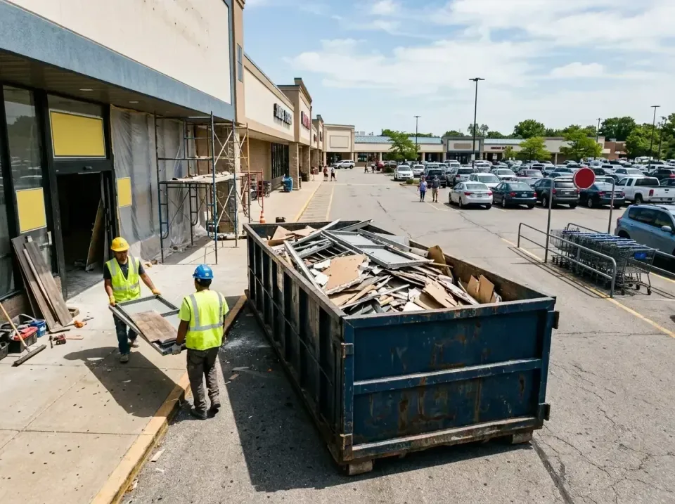 retail-store-renovation-debris-003 — frequently asked questions, Roll-off Dumpster Rentals in Little Rock, AR